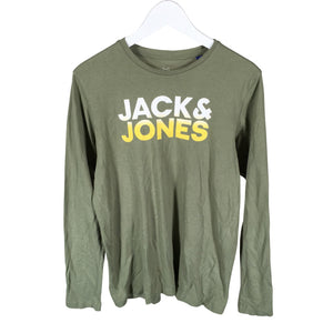Poikien Jack & Jones - Trikoopaita, koko 170 - 176 - Vihreä (1)