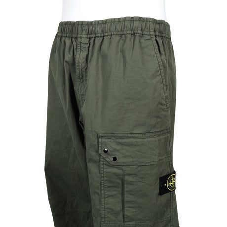 Miesten Stone Island - Cargohousut, koko W38 - Vihreä (2)