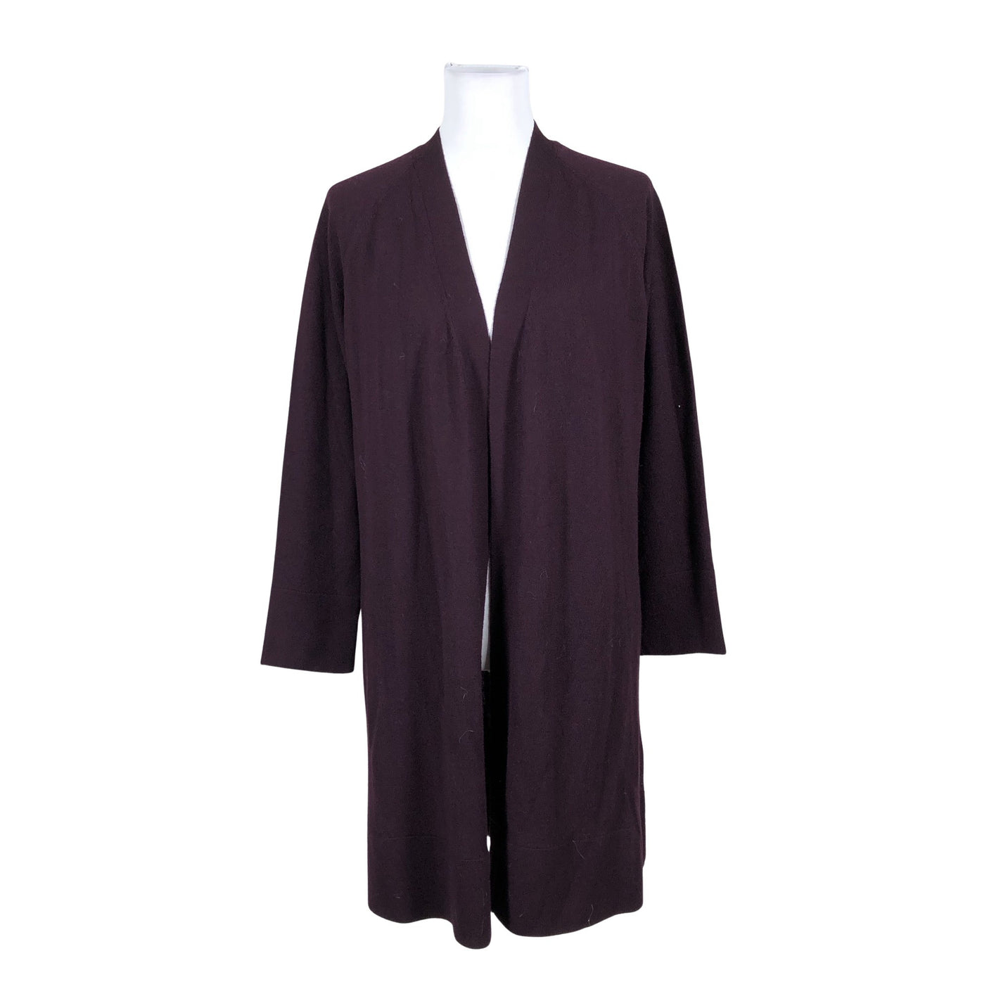 Naisten Essentials by Stockmann - Neuletakki, koko 38 - Viininpunainen (1)