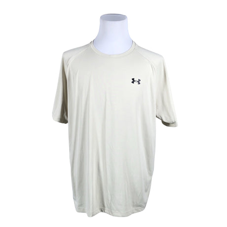 Miesten Under Armour - Urheilupaita, lyhyet hihat, koko XXL - Beige ()