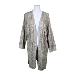 Naisten Thought - Neuletakki, koko 40 - Beige (1)