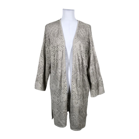 Naisten Thought - Neuletakki, koko 40 - Beige ()