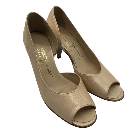 Naisten Pertti Palmroth - Avokärkiset korkokengät, koko 38 - Beige (2)