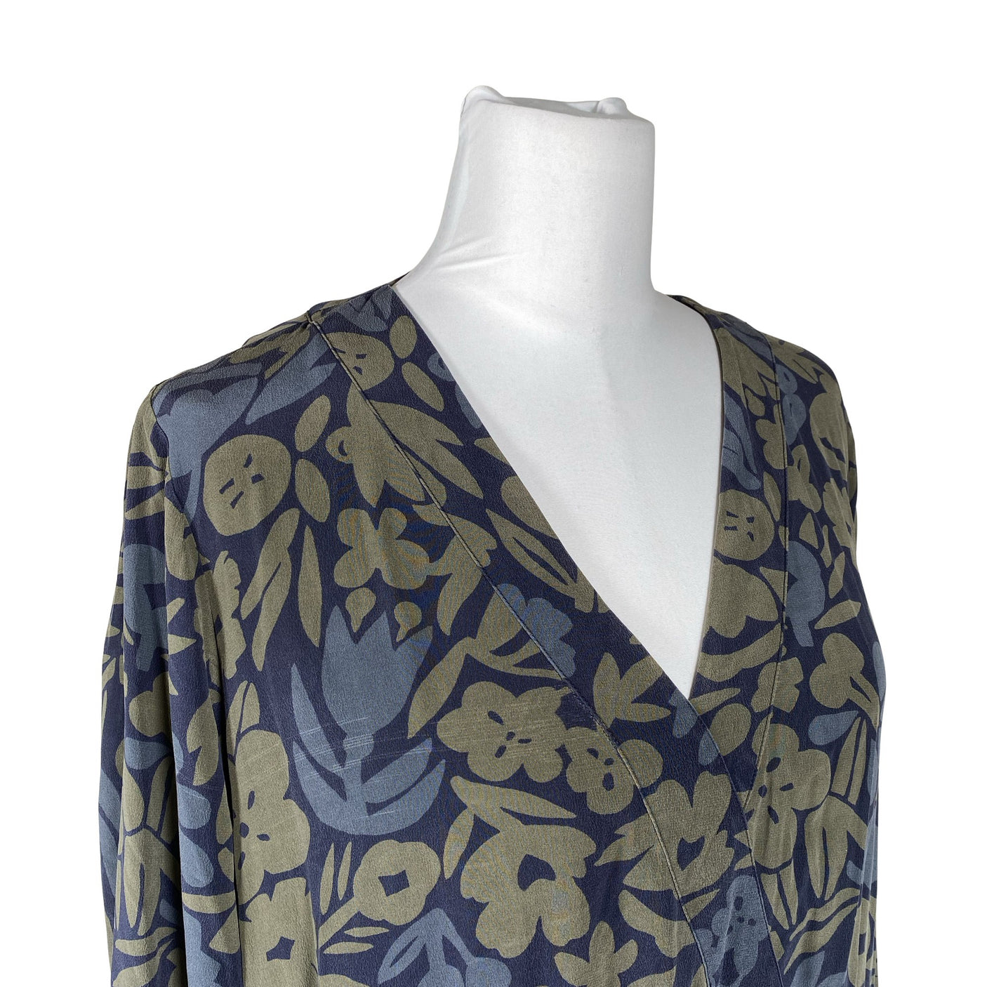 Naisten R-collection - Sifonkimekko, koko 40 - Sininen (3)