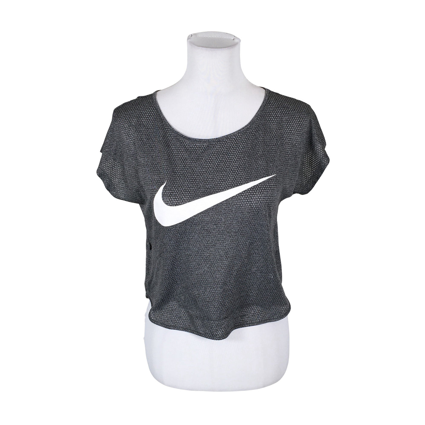 Naisten Nike - Urheilupaita, lyhyet hihat, koko 36 - Harmaa (1)