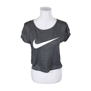 Naisten Nike - Urheilupaita, lyhyet hihat, koko 36 - Harmaa (1)