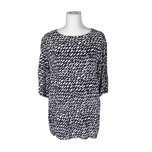 Naisten Marimekko - Sifonkitunika, koko 40 - Sininen (1)