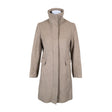 Naisten Claire.dk - Villakangastakki, koko 36 - Beige ()