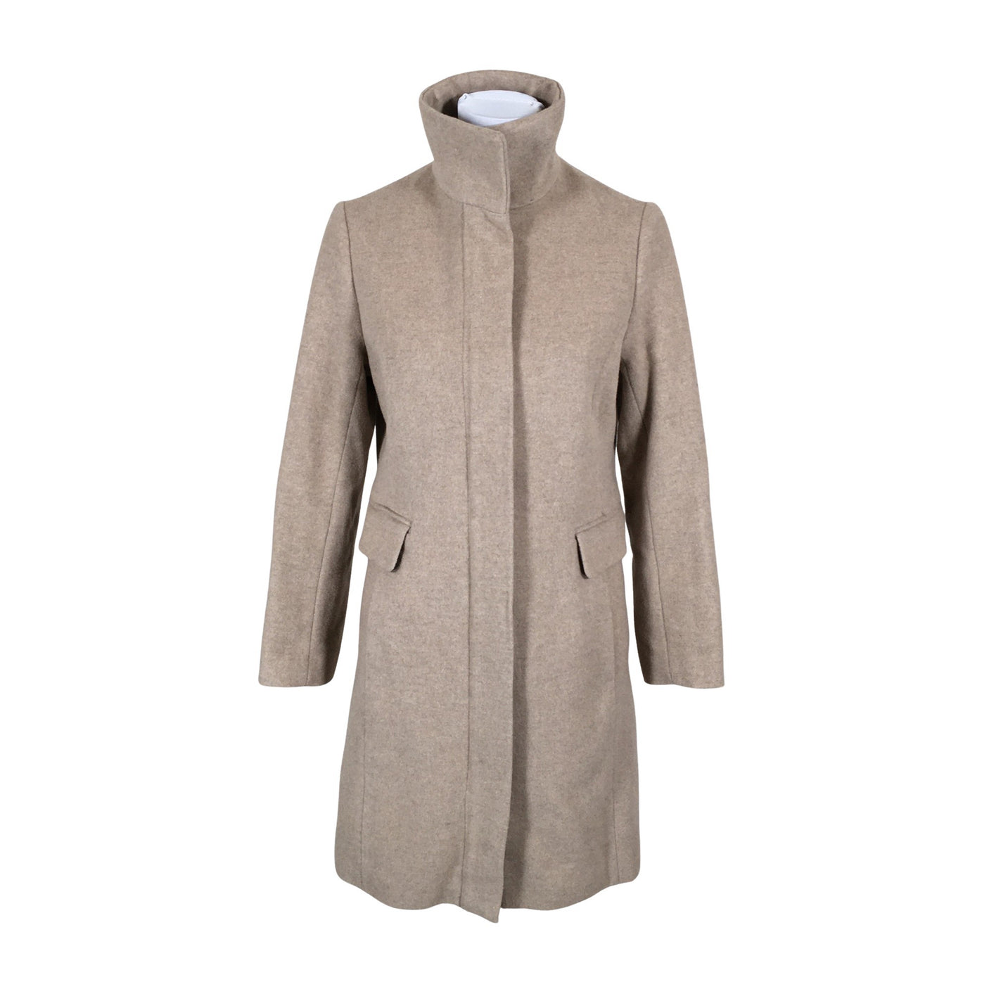 Naisten Claire.dk - Villakangastakki, koko 36 - Beige (1)