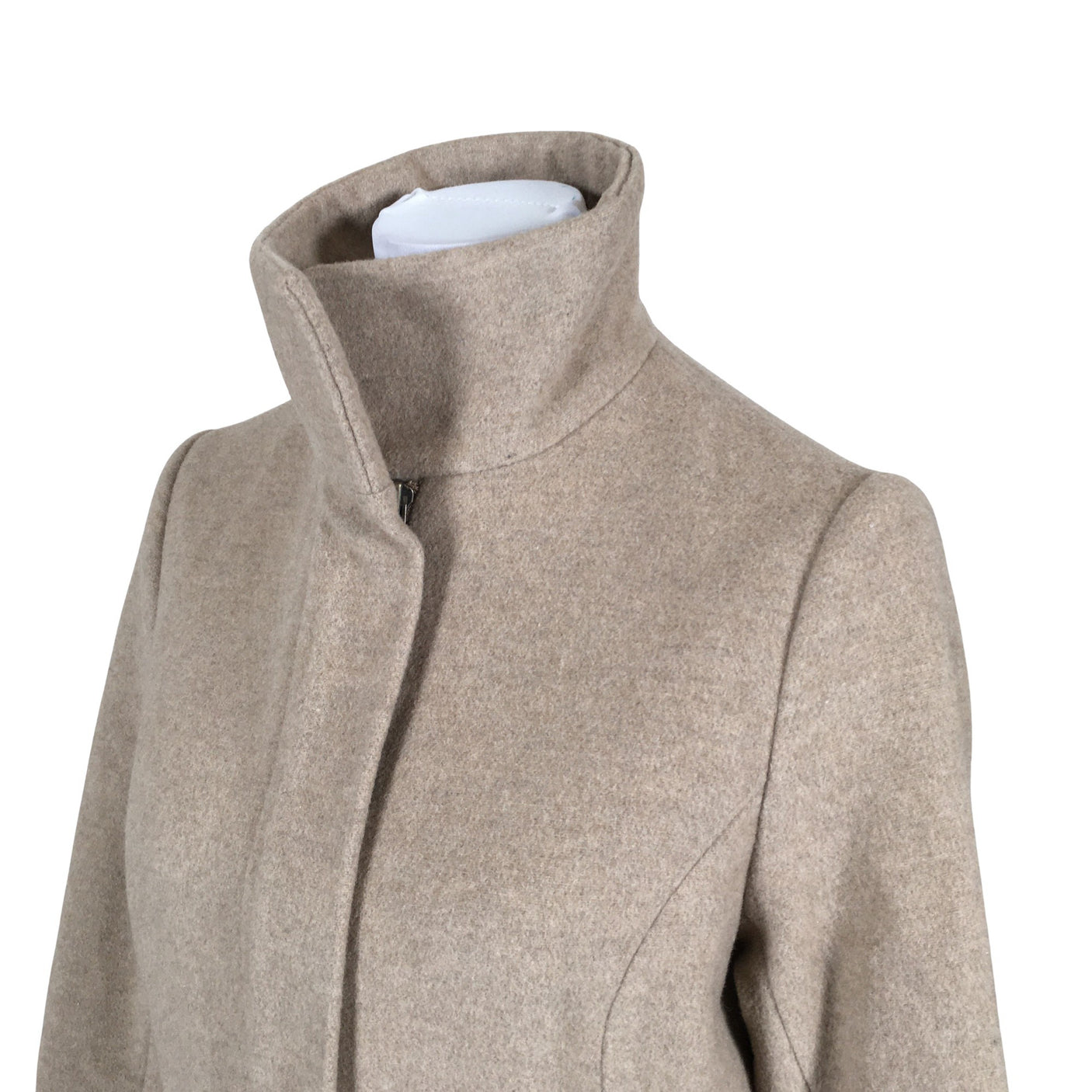Naisten Claire.dk - Villakangastakki, koko 36 - Beige (3)