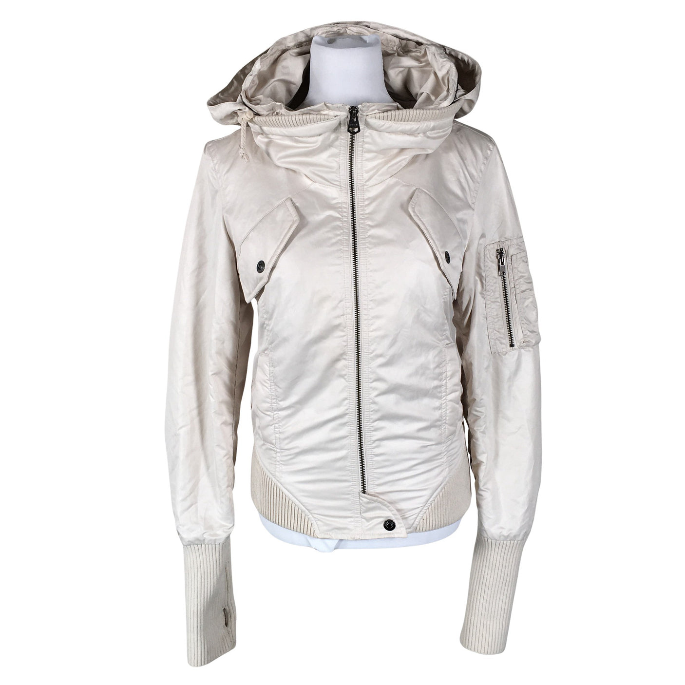 Naisten Firetrap - Kevyttoppatakki, koko 38 - Beige (1)