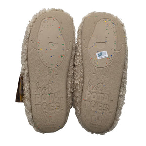 Naisten Hot Potatoes - Sisätossut, koko 39 - Beige (2)
