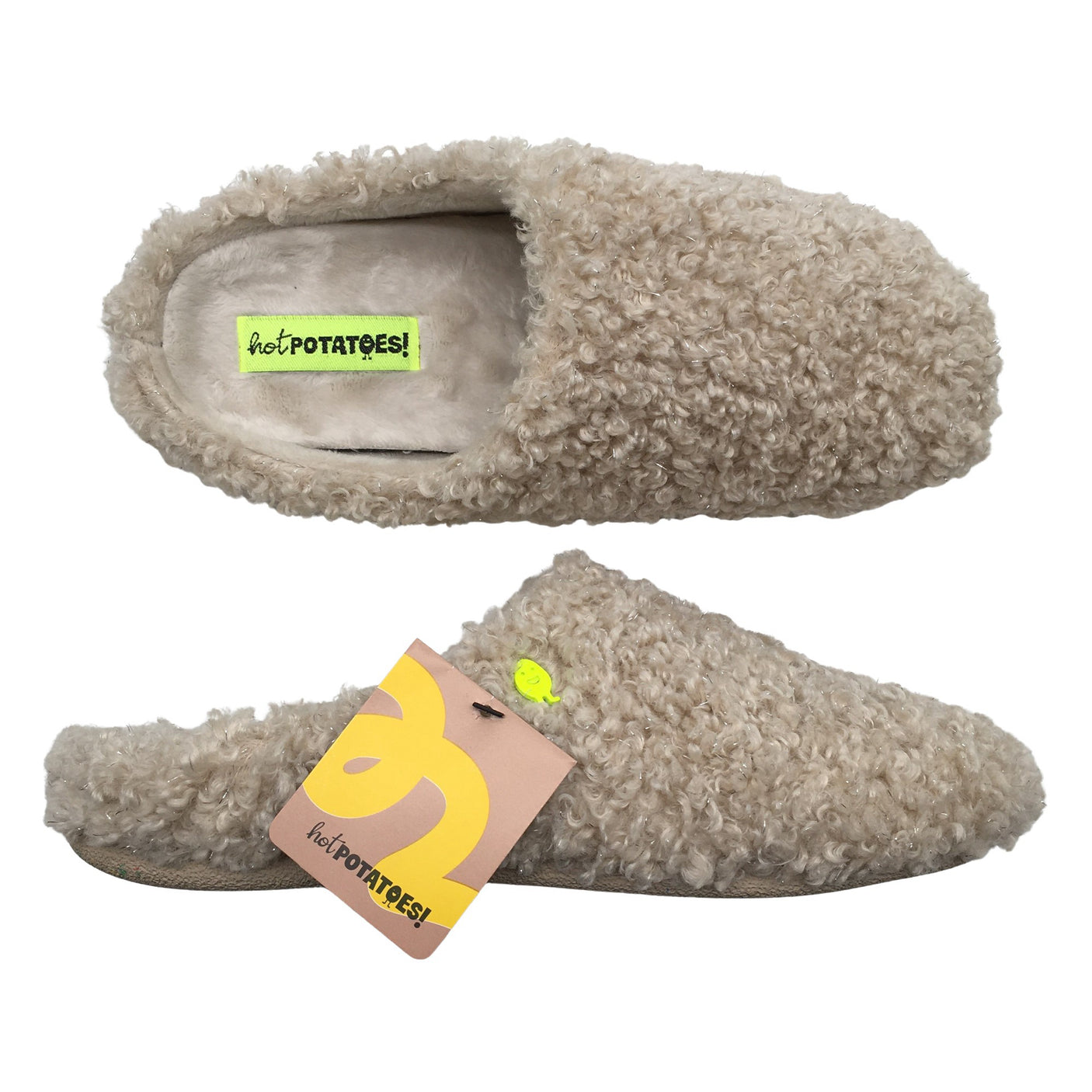 Naisten Hot Potatoes - Sisätossut, koko 39 - Beige (1)