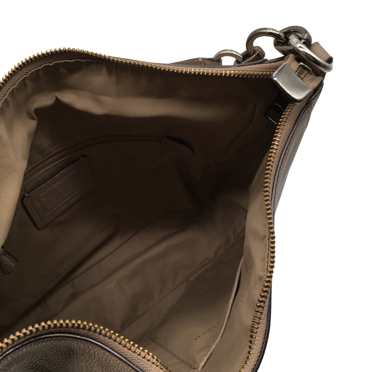 Naisten Coach - Käsilaukku, koko Midi - Beige (3)