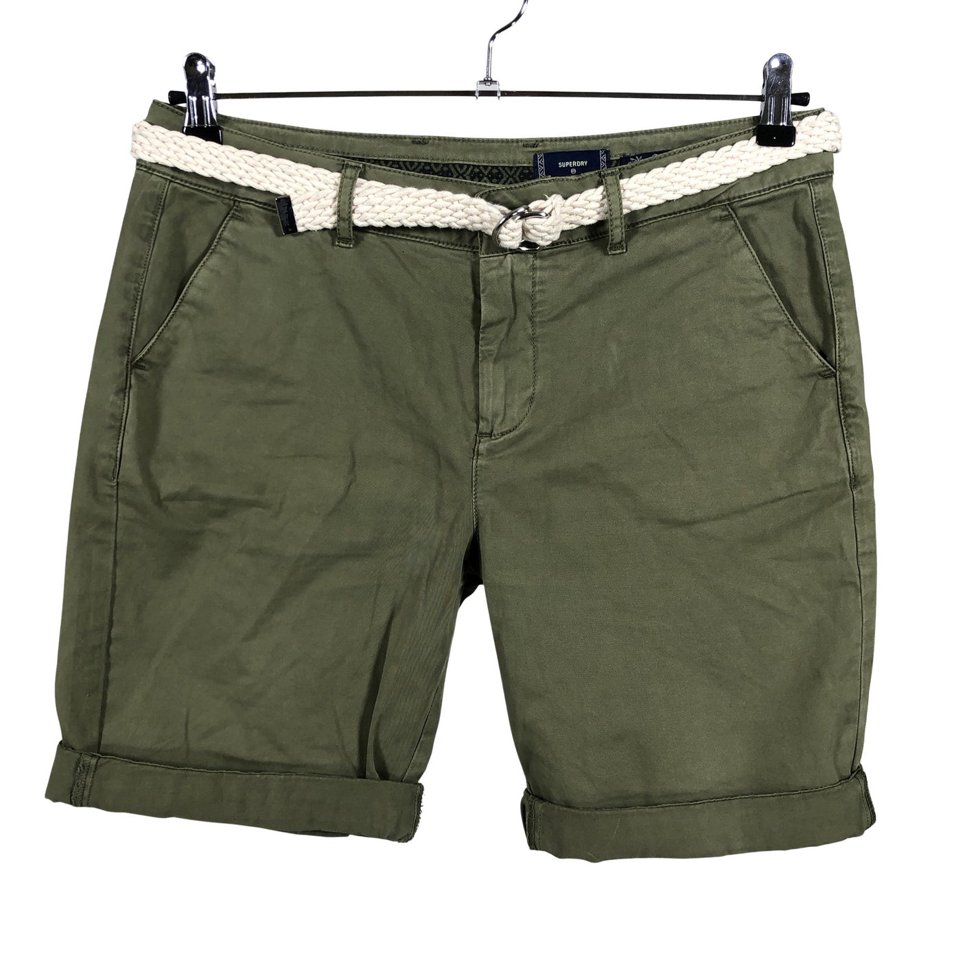 Naisten Superdry - Shortsit, koko 40 - Vihreä (1)