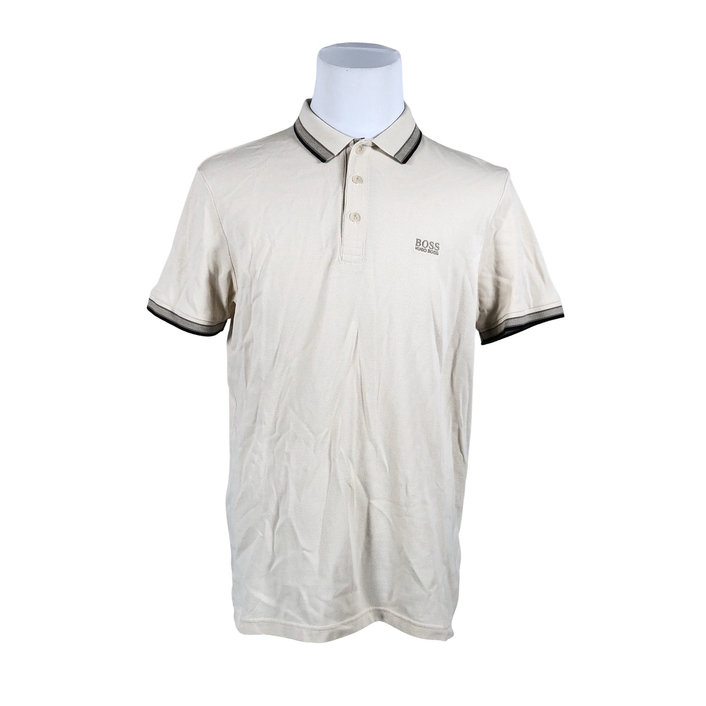 Miesten Hugo Boss - Pikeepaita, koko XL - Beige (1)