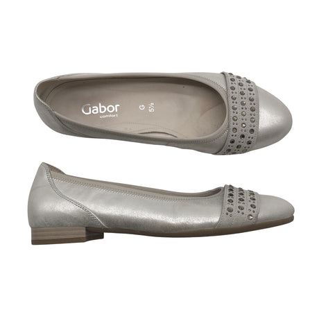 Naisten Gabor - Ballerinat, koko 38 - Beige ()