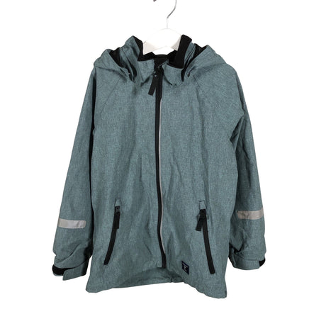 Unisex Polarn O. Pyret - Välikausitakki, koko 128 - 134 - Sininen ()