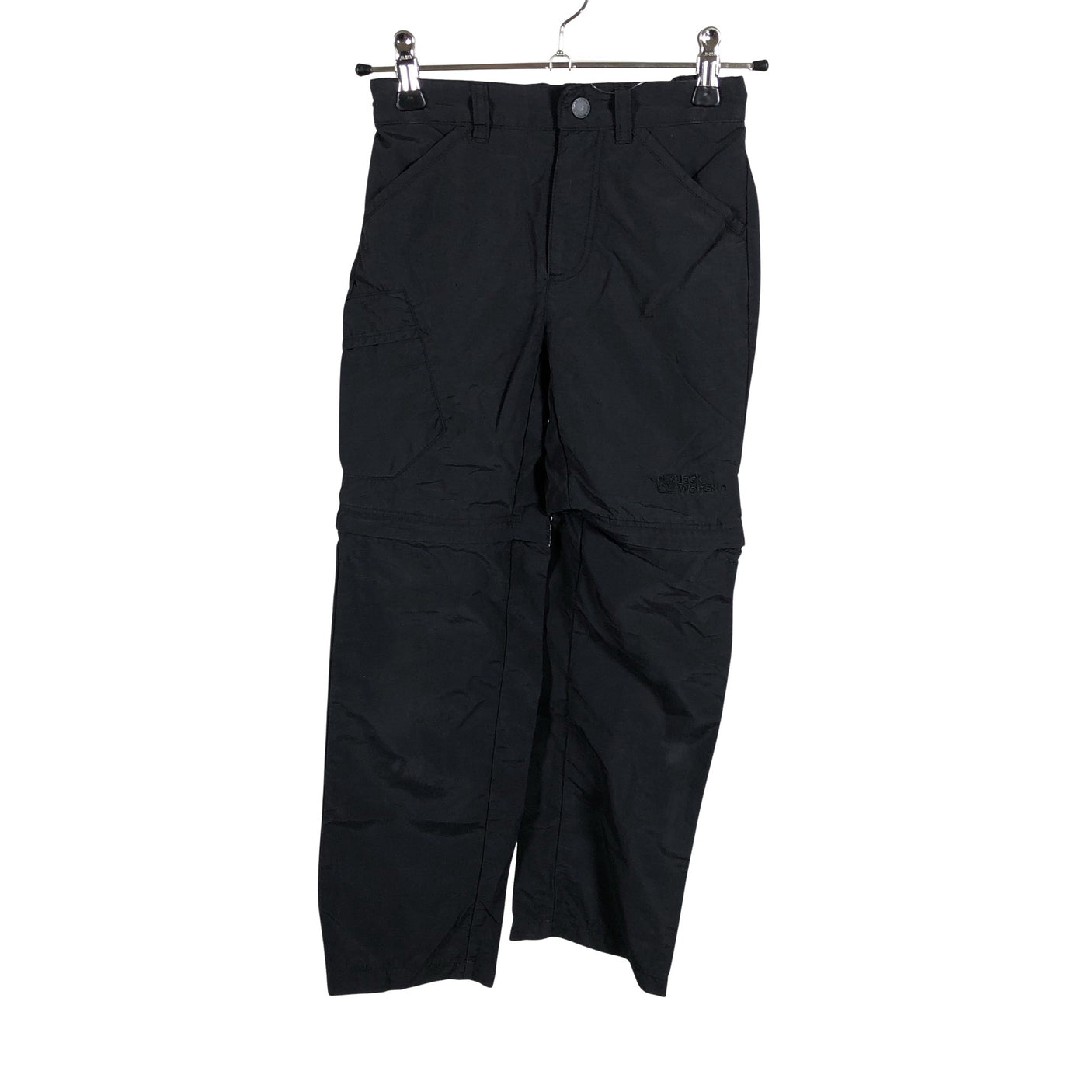 Unisex Jack Wolfskin - Ulkoiluhousut, koko 122 - 128 - Musta (1)