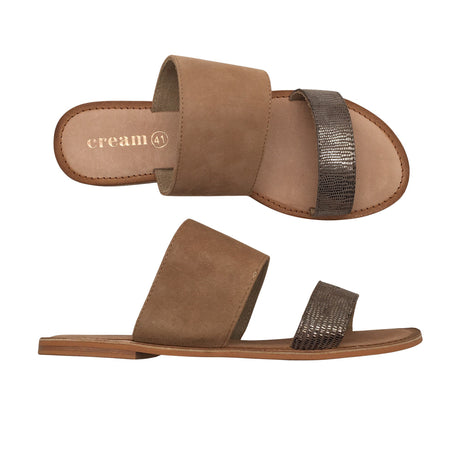 Naisten Cream - Sandaalit, koko 41 - Beige ()