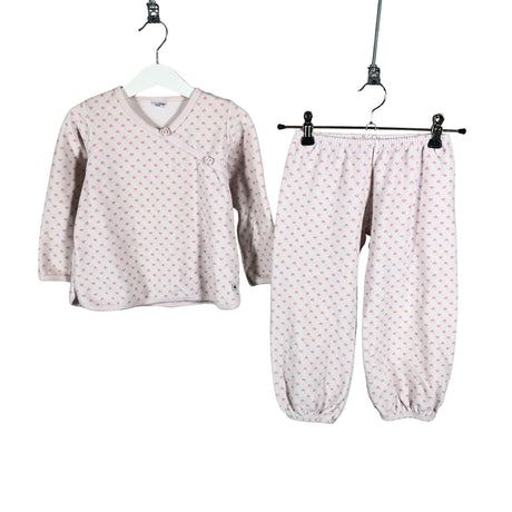 Tyttöjen Petit Bateau - Collegeasu, koko 104 - 110 - Valkoinen ()