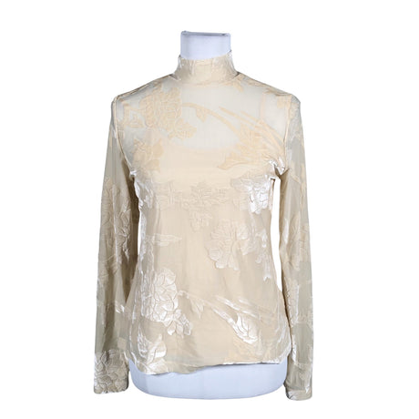 Naisten Jaspal - Trikoopaita, koko 40 - Beige ()