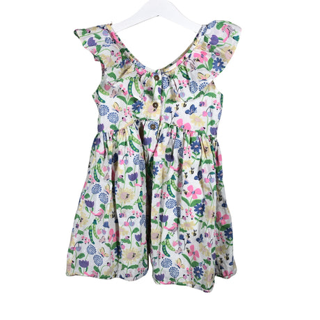 Tyttöjen Marks&Spencer - Kesämekko, koko 110 - 116 - Valkoinen (2)