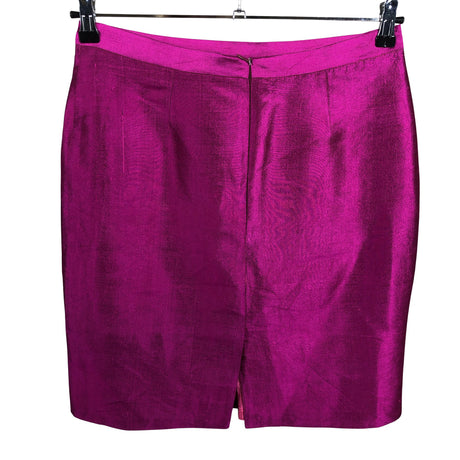 Naisten Handmade - Suora hame, koko 38 - Violetti (2)