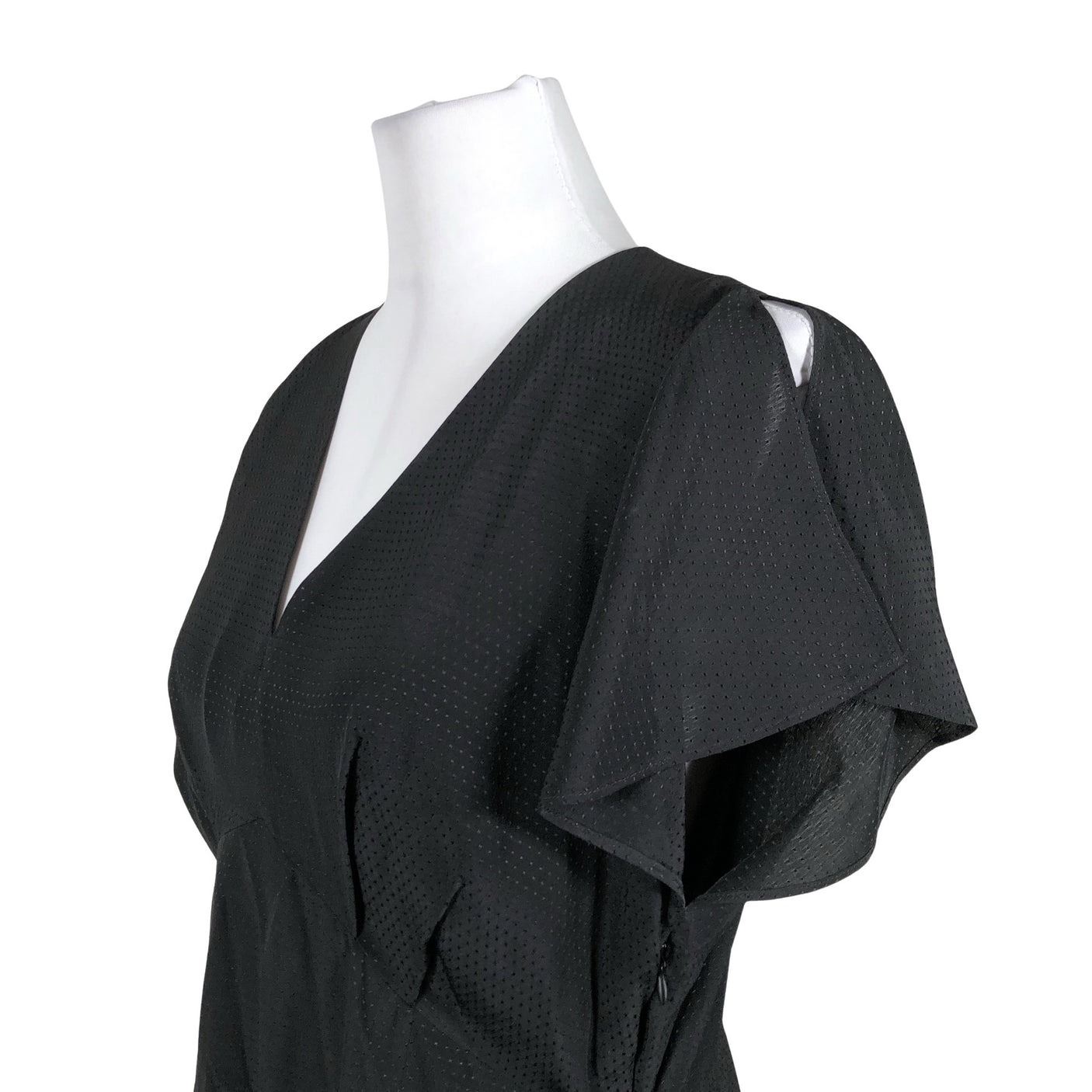 Naisten Hugo Boss - Sifonkimekko, koko 40 - Musta (2)