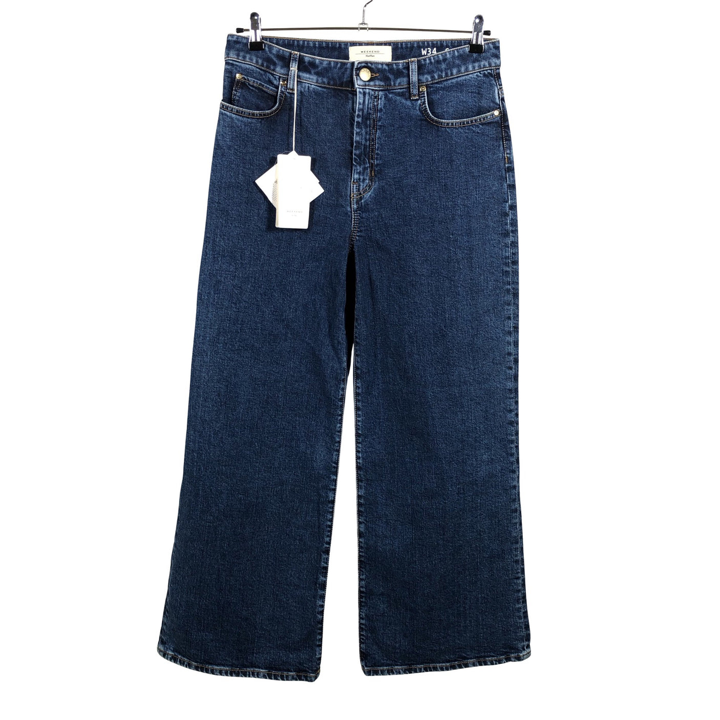Naisten Weekend by MaxMara - Farkut, koko 42 - Sininen (1)