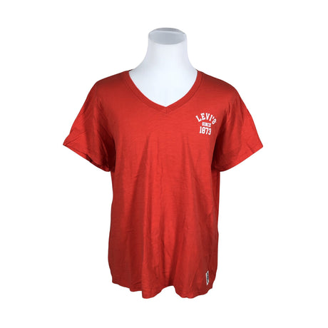 Miesten Levi's - T-paita, koko XXXL - Punainen ()