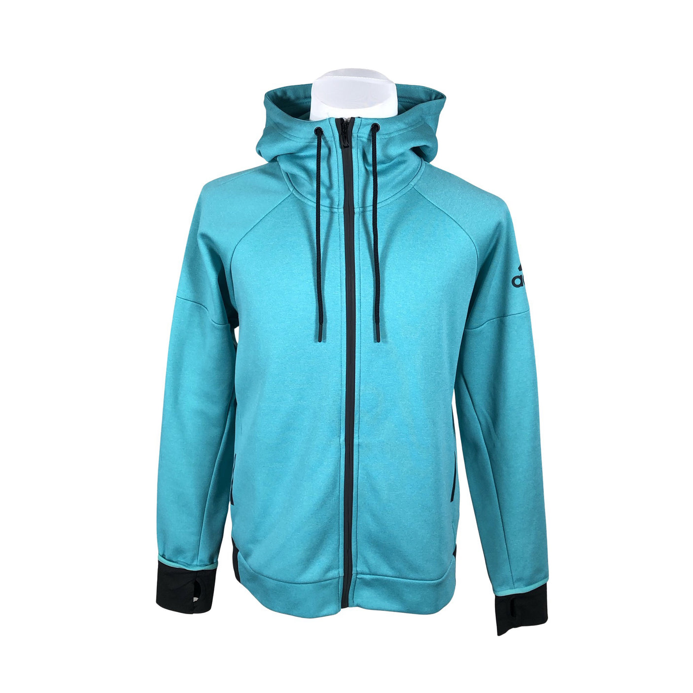Miesten Adidas - Huppari, koko S - Turkoosi (1)