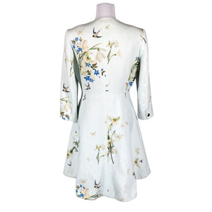 Naisten Ted Baker - Villakangastakki, koko 40 - Vaaleansininen (2)