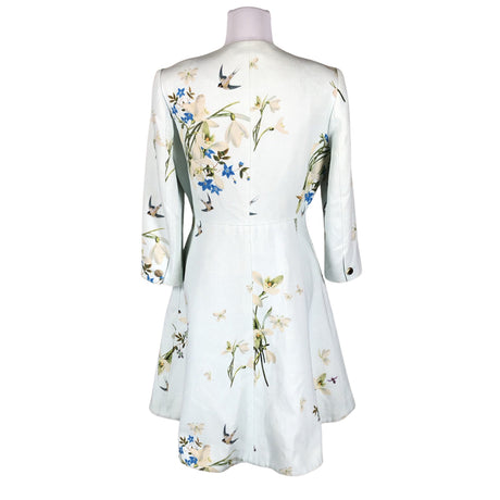 Naisten Ted Baker - Villakangastakki, koko 40 - Vaaleansininen (2)