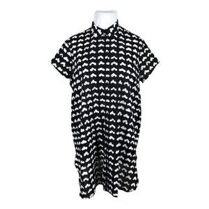 Naisten Marimekko - Sifonkimekko, koko 44 - Musta (1)