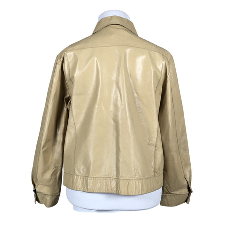Naisten Marc O'Polo - Nahkatakki, koko 42 - Beige (2)