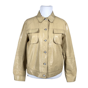 Naisten Marc O'Polo - Nahkatakki, koko 42 - Beige (1)