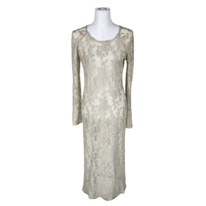 Naisten Katri Niskanen - Juhlamekko, koko 38 - Beige (1)