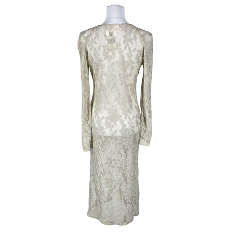 Naisten Katri Niskanen - Juhlamekko, koko 38 - Beige (2)