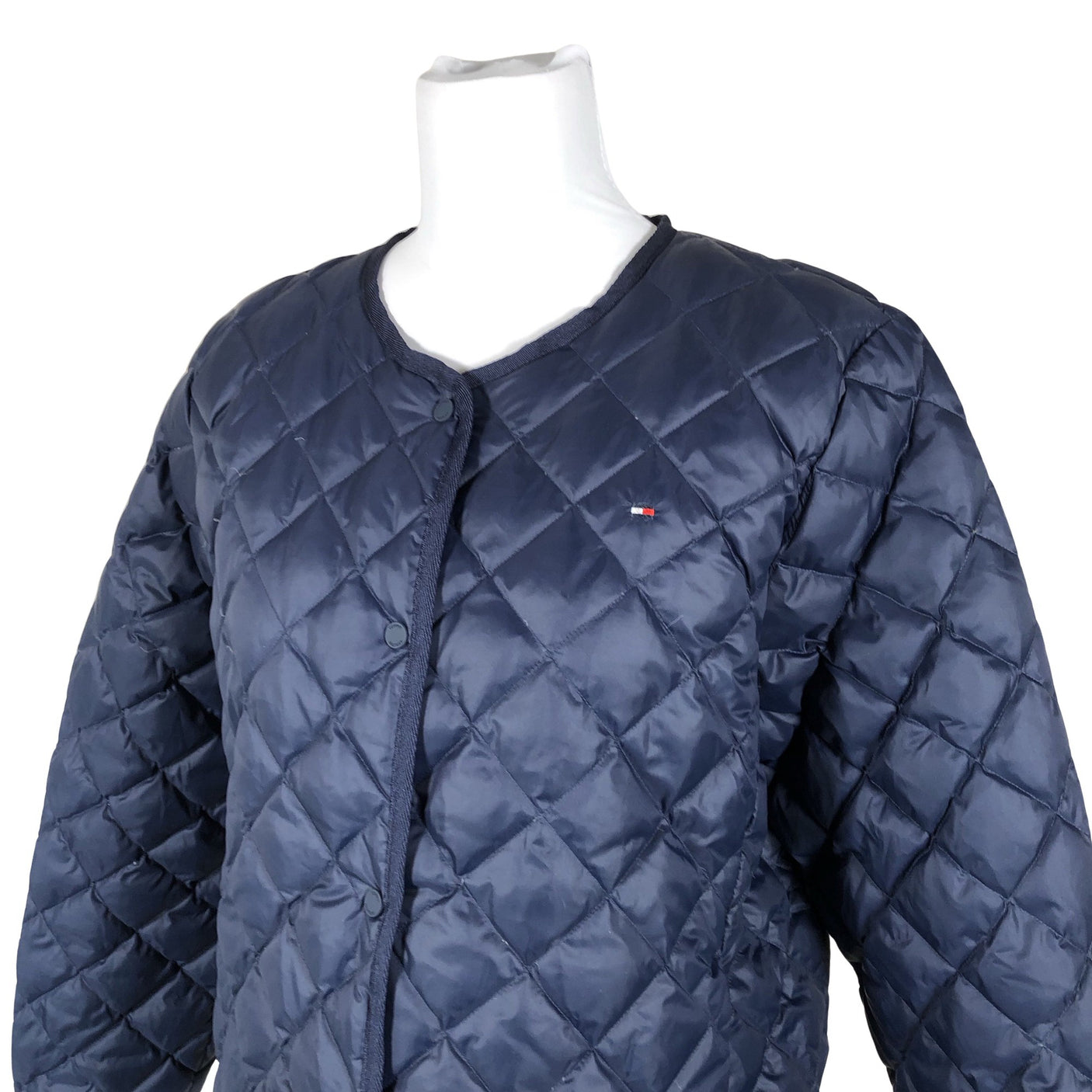 Naisten Tommy Hilfiger - Kevyttoppatakki, koko 40 - Sininen (3)