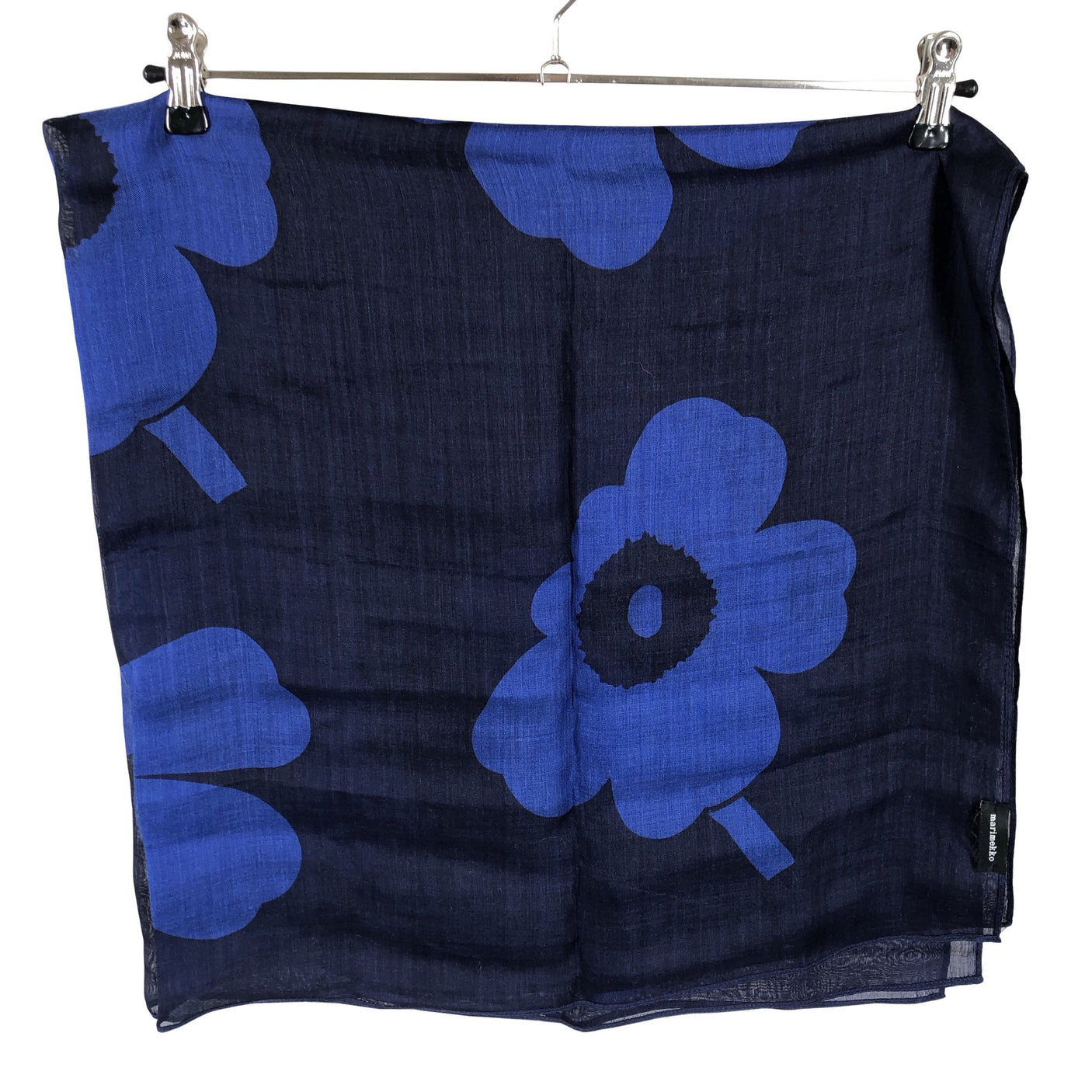 Naisten Marimekko - Huivi, koko Maxi - Sininen (2)