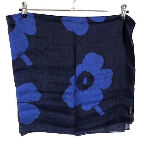 Naisten Marimekko - Huivi, koko Maxi - Sininen (2)