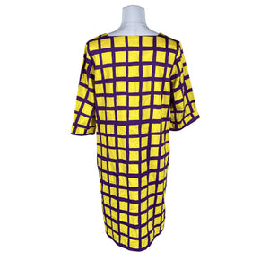 Naisten Marimekko - Sifonkimekko, koko 40 - Keltainen (2)