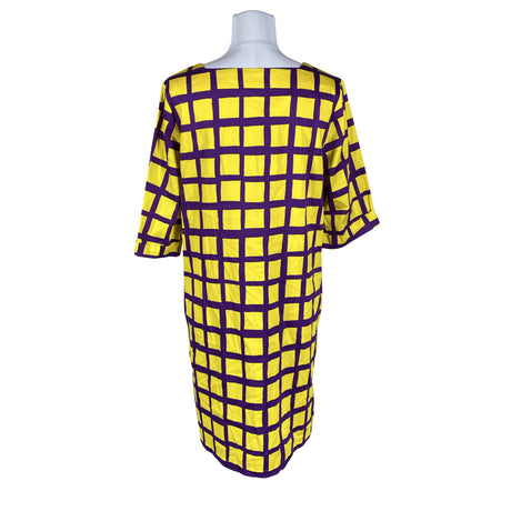 Naisten Marimekko - Sifonkimekko, koko 40 - Keltainen (2)