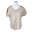 Naisten Nanso - Lyhythihainen pusero, koko 38 - Beige ()
