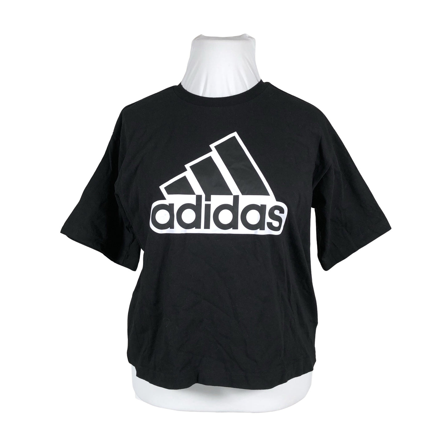 Naisten Adidas - T-paita, koko 42 - Musta (1)