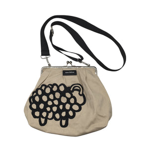 Naisten Aarikka - Olkalaukku, koko Midi - Beige (1)