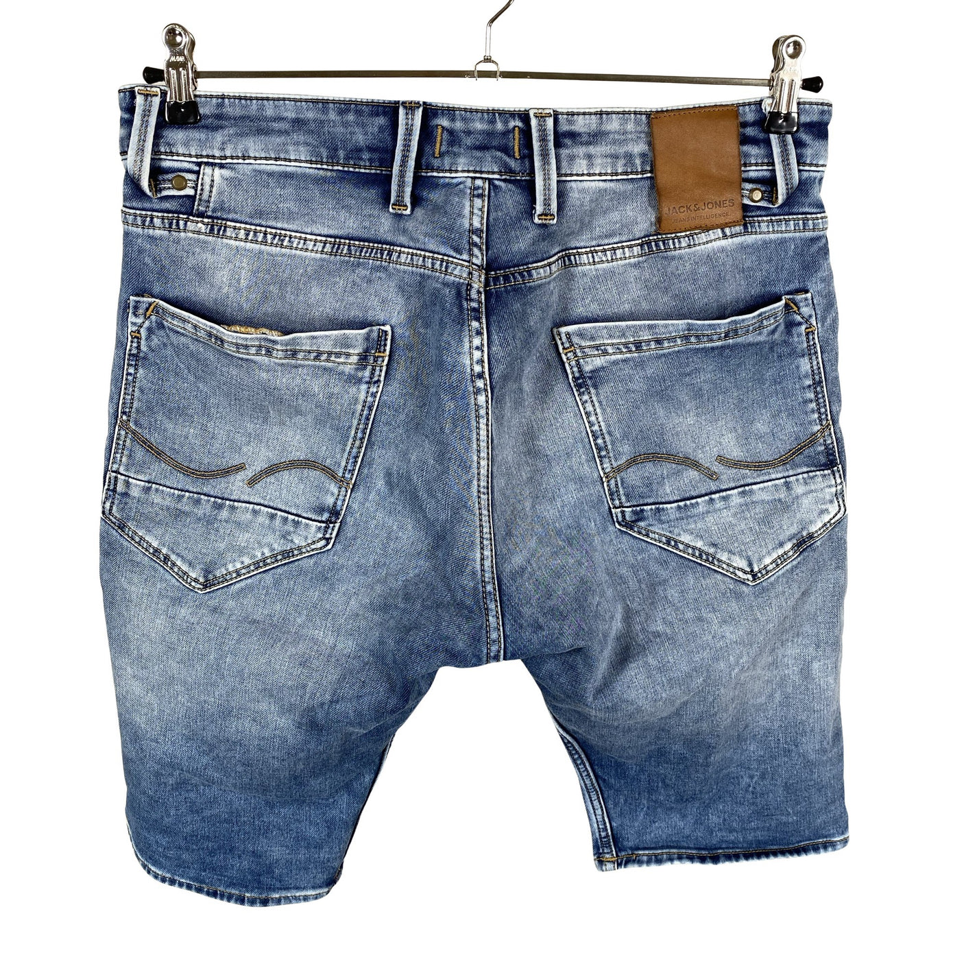 Miesten Jack & Jones - Farkkushortsit, koko M - Sininen (2)