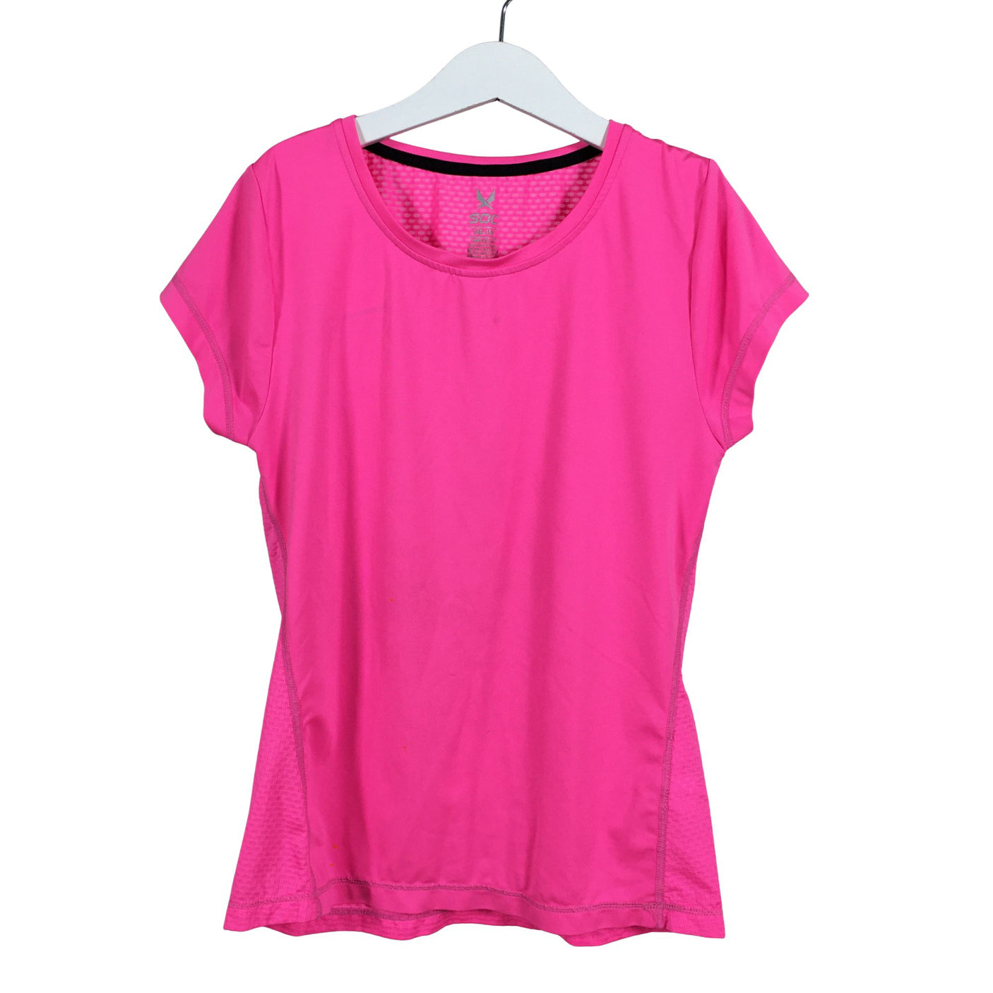 Tyttöjen Soc - Urheilupaita, lyhyet hihat, koko 146 - 152 - Pinkki (1)
