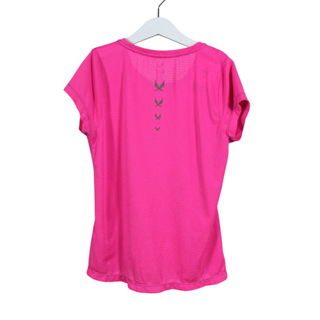 Tyttöjen Soc - Urheilupaita, lyhyet hihat, koko 146 - 152 - Pinkki (2)